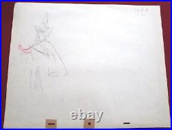 FLORA Fairy SLEEPING BEAUTY Walt Disney ORIGINAL PRODUCTION cel DRAWING