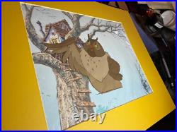 FOX AND THE HOUND Animation Cels Walt Disney Production Art screen Used OWL X1