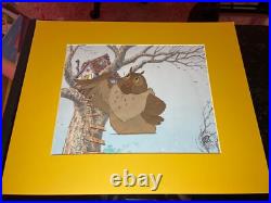 FOX AND THE HOUND Animation Cels Walt Disney Production Art screen Used OWL X1