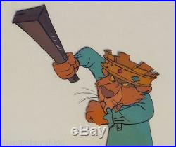 Fantastic 1973 Disney Robin Hood Production Cel! Awesome Image Ex Condtion