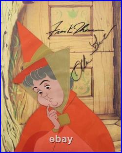 Flora Sleeping Beauty Art Corner Disney Original Production cel Art Corner
