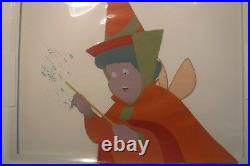 Flora Sleeping Beauty Art Corner Disney Original Production cel Art Corner