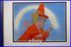 Flora Sleeping Beauty Art Corner Disney Original Production cel Art Corner