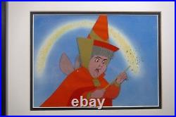 Flora Sleeping Beauty Art Corner Disney Original Production cel Art Corner