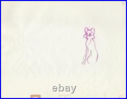 Fox and the Hound VIXEY Walt Disney Production Animation Cel Drawing 1981 D