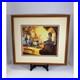 Framed Disney Pinocchio Jiminy Cricket production cel Art Print Wall Decor