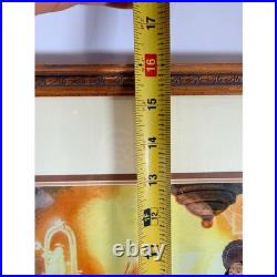 Framed Disney Pinocchio Jiminy Cricket production cel Art Print Wall Decor