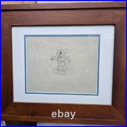 Framed Mickey Mouse ORIGINAL Production Drawing 1933 Giantland animated short