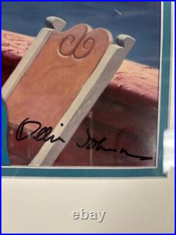 G2U Walt Disney Peter Pan Smee original production cel 1953 SIGNED 3 Nine Old Me