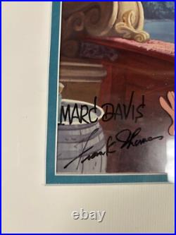 G2U Walt Disney Peter Pan Smee original production cel 1953 SIGNED 3 Nine Old Me