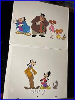 GOOF TROOP animation Cels model Cel WALT DISNEY production Art Vtg Cartoons I18