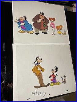 GOOF TROOP animation Cels model Cel WALT DISNEY production Art Vtg Cartoons I18