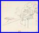 GOOFY PLAYING HARMONICA Mickey's Amateurs ACTION GAG DISNEY CEL DRAWING 1937