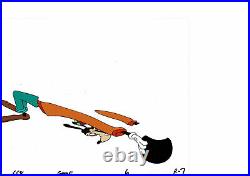 GOOFY Production Used Animation Cel G09 GOOF TROOP 1992 BURGER KING COMMERCIAL