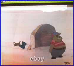 GREAT MOUSE DETECITVE Walt DIsney ORIGINAL PRODUCTION CEL sherlock holmes