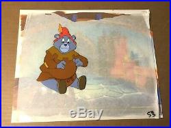 GUMMI BEARS (1985) Original Production Cel Disney Animation Art Tummi Background