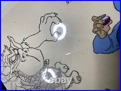 GUMMI BEARS ANIMATION CEL Walt Disney Cartoon Vintage Adventures Of Anime II0