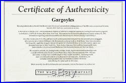 Gargoyles Pan production cel and background key master Sothebys 6/10/95