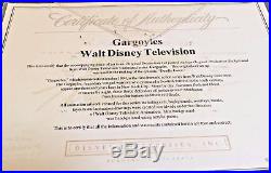 Gargoyles Production Background OBG Key Mater cel Disney S01E08 Deadly Force