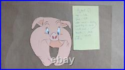 Genuine set up'Pigs Head Scene' animation Cel from'Who Framed Roger Rabbit