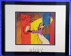 Goof Troop original production GOOFY cel Painting Hand Signed Bill Farmer