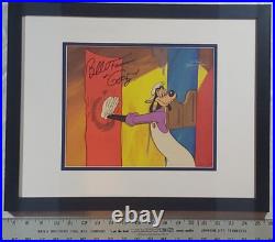 Goof Troop original production GOOFY cel Painting Hand Signed Bill Farmer