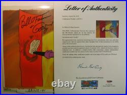 Goof Troop original production GOOFY cel Painting Hand Signed Bill Farmer