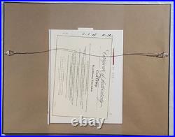 Goof Troop original production GOOFY cel Painting Hand Signed Bill Farmer