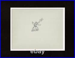 Goofy Mickey 1937 Production Animation Cel Drawing Disney Hawaiian Holiday 203
