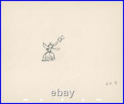 Goofy Mickey 1937 Production Animation Cel Drawing Disney Hawaiian Holiday 203
