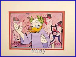 Greek Donald Duck cel celluloid original production Disney Art Corner