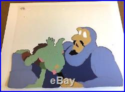 Gummi Bears (1985) Production cel FIRST SEASON Igthorn Toadies Wild Ride Disney