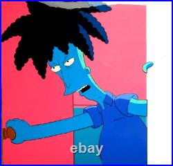 HUGE SIDESHOW BOB 1992 THE SIMPSONS FOX Disney ORIGINAL PRODUCTION CEL