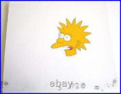 Head Only 1988 Tracey Ulman Lisa Simpsons Fox Disney Original Production Cel