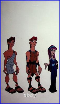 Hercules TV Series 1997 Production Animation Hand Painted HERCULES Model Cel