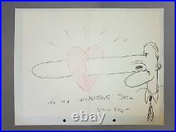 Homer Brightman Est, Caricature of Jack Kinney Valentine, Unknown, Roy Williams