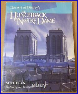 Hunchback Notre Dame (1996) Original Production Background cel key master Disney