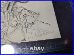 JAMES AND THE GIANT PEACH Storyboard Walt Disney Tim Burton Book MOVIE I6