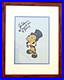 Jiminy Cricket Disney Original Production cel Art Corner Set Up signed voice