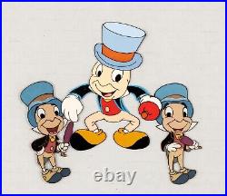 Jiminy Cricket This is You Educational Series, 3 Cels, Disney, c. 1950's
