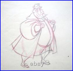 KING HUBERT 1959 SLEEPING BEAUTY Walt Disney ORIGINAL PRODUCTION cel DRAWING KING HUBERT 1959 SLEEPING BEAUTY Walt Disney ORIGINAL PRODUCTION cel DRAWING