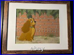 LADY AND THE TRAMP Animation Cels Walt Disney Production Art SCREEN USED X1