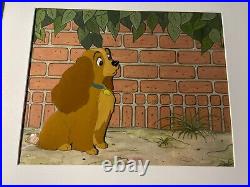 LADY AND THE TRAMP Animation Cels Walt Disney Production Art SCREEN USED X1