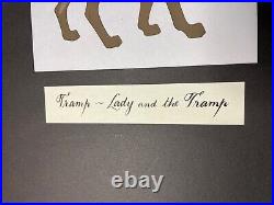 LADY AND THE TRAMP Animation Cels Walt Disney Production Art SCREEN USED X1