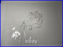 LADY AND THE TRAMP Cel Walt Disney Production Art 1950s ORIGINAL MODEL CEL X1