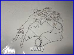 LADY AND THE TRAMP Cel Walt Disney Production Art 1950s ORIGINAL MODEL CEL X1