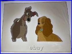 LADY AND THE TRAMP animation Cel Walt Disney Prod. Art ORIGINAL MODEL CEL X1