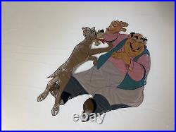 Lady and the tramp animation Cel Walt Disney Production Art MODEL CEL X1