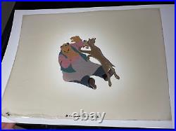 Lady and the tramp animation Cel Walt Disney Production Art MODEL CEL X1