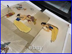 Lady and the tramp animation Cel Walt Disney Production Art MODEL CEL X1